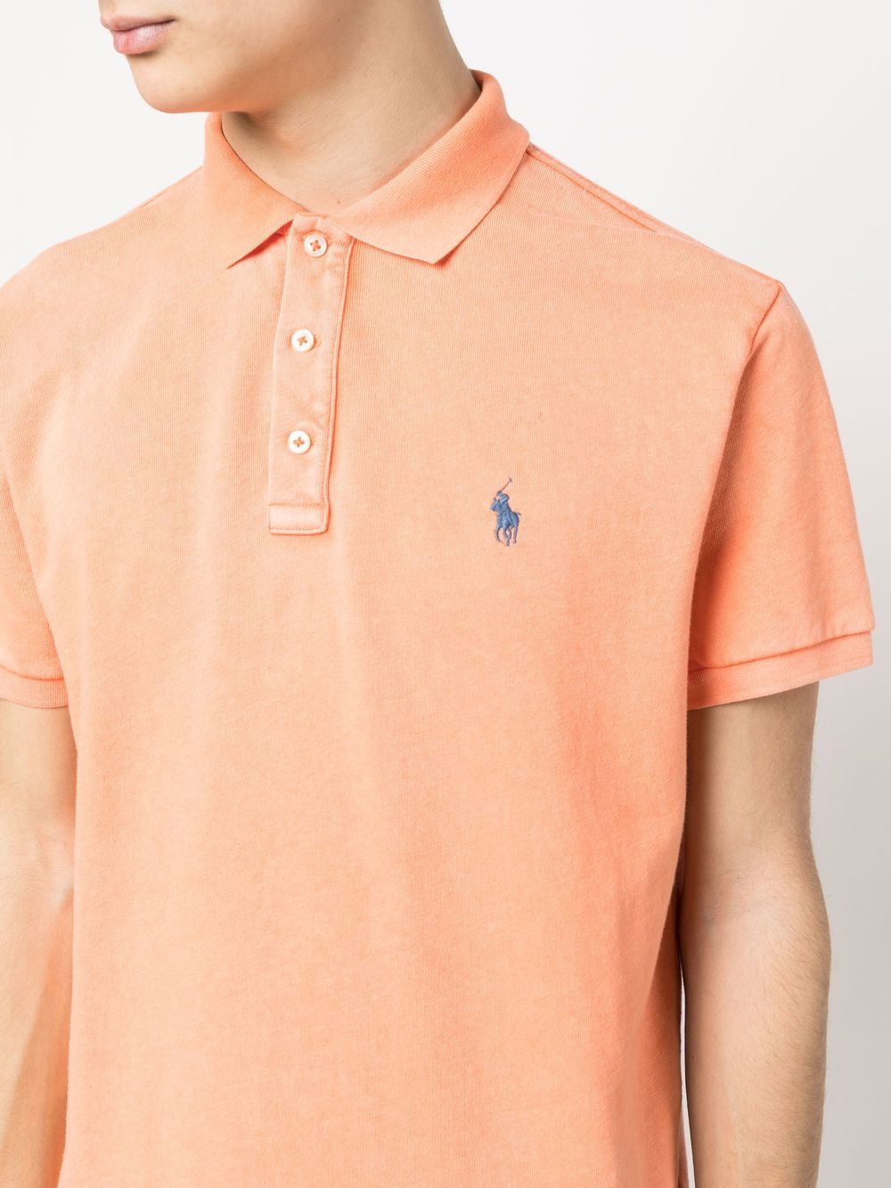 Polo Ralph Lauren logo-embroidered shortsleeved polo shirt - Image 4