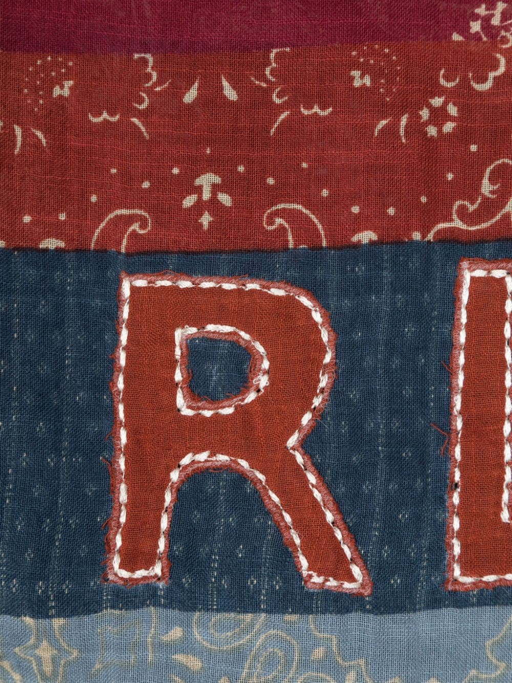 Polo Ralph Lauren patchwork cotton scarf - Image 2