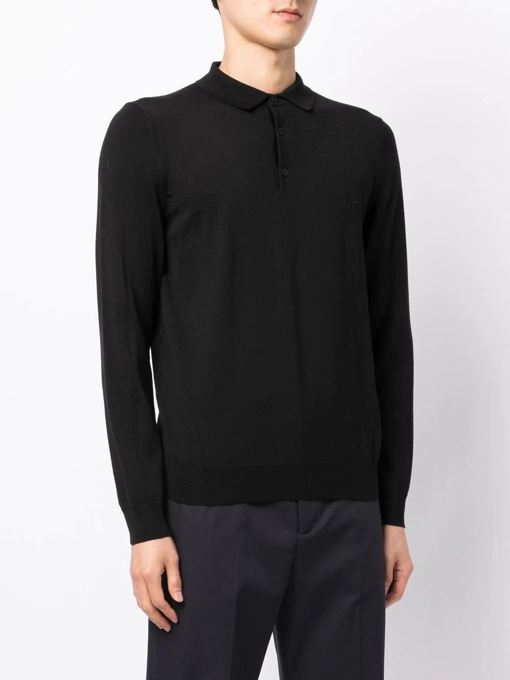 BOSS Bono-L long-sleeve polo shirt
