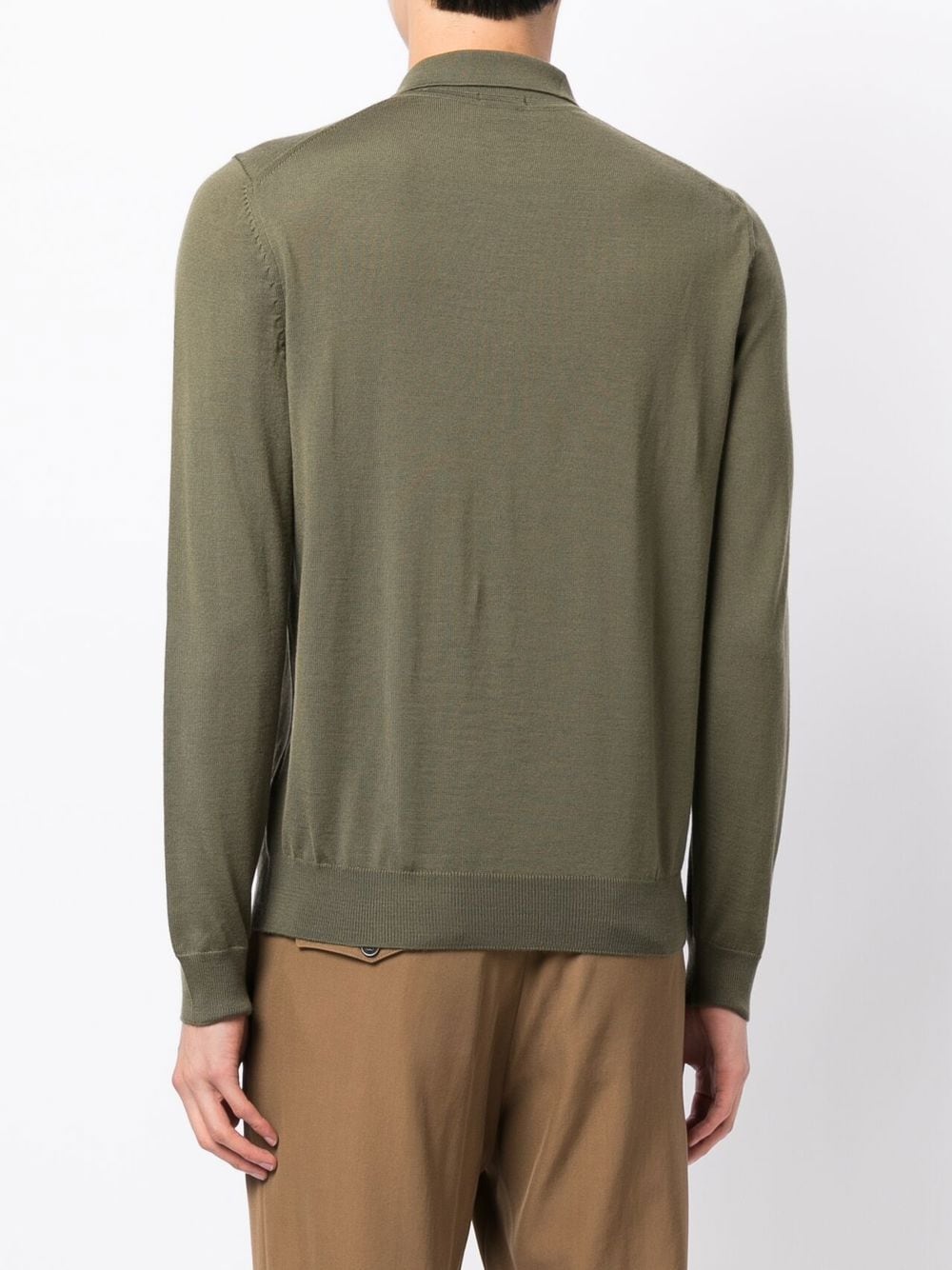 BOSS virgin wool polo shirt - Image 3