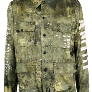 Amiri Army Stencil M-65 shirt
