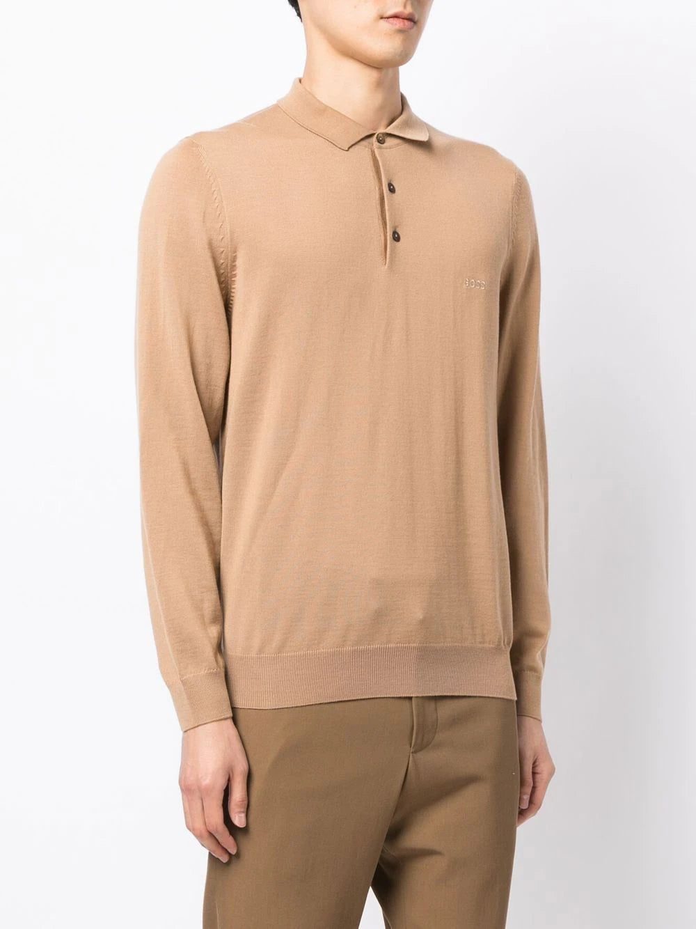 BOSS Bono-L long-sleeve polo shirt - Image 3
