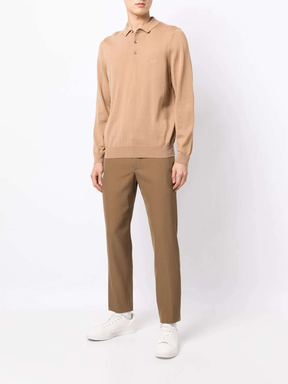 BOSS Bono-L long-sleeve polo shirt - Image 2