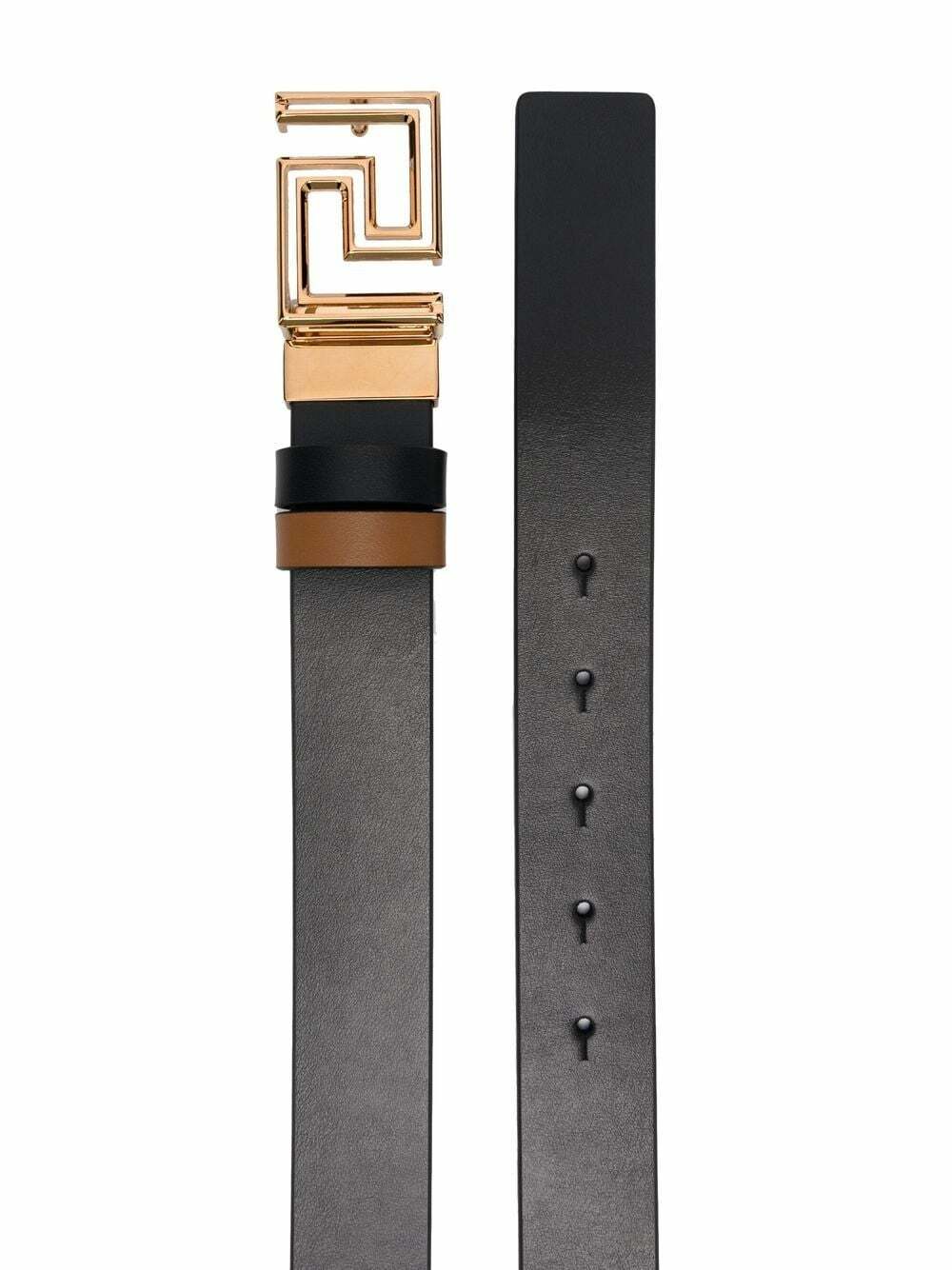 Versace Greca reversible leather belt - Image 2