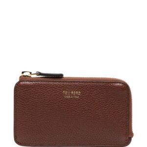 TOM FORD soft-grain leather zip wallet