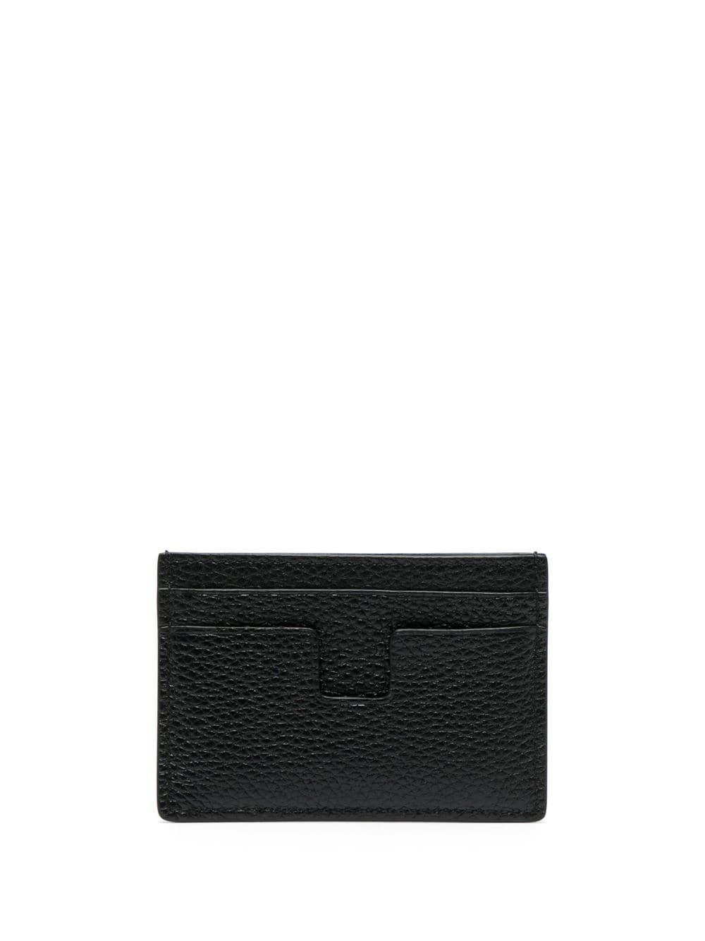 TOM FORD logo-print leather cardholder - Image 2
