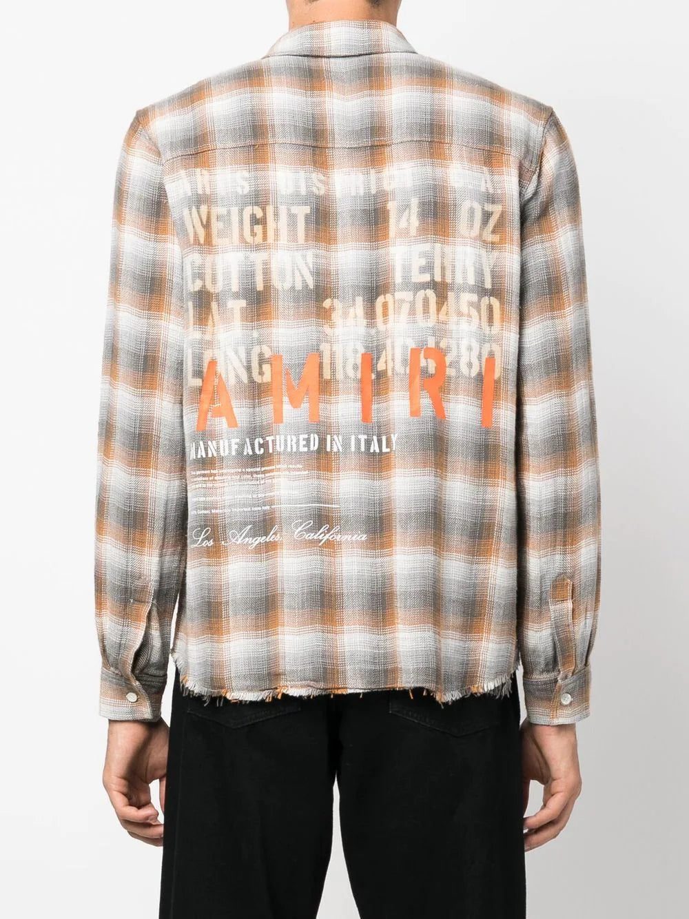 Amiri check-print shirt - Image 4