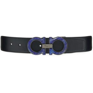 Ferragamo Gancini reversible leather belt