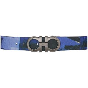 Ferragamo reversible and adjustable Gancini belt