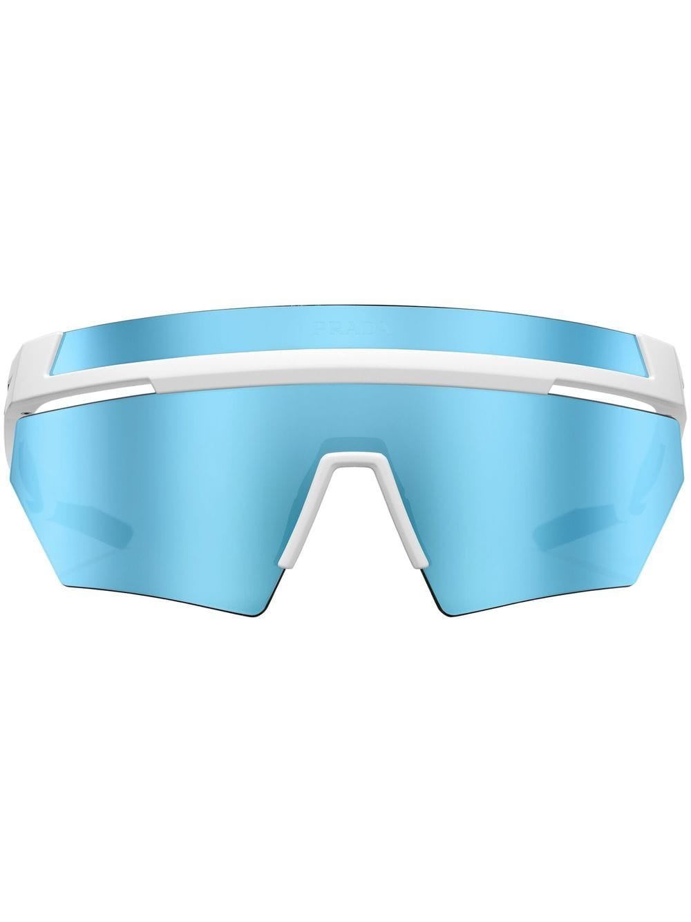 Prada Eyewear Linea Rossa Impavid oversized sunglasses