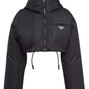 Prada  Re-Nylon cropped puffer jacket