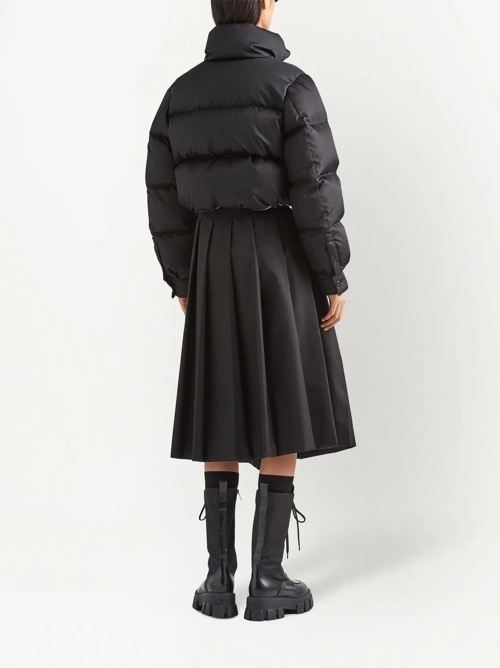 Prada Re-Nylon cropped down jacket - Image 3