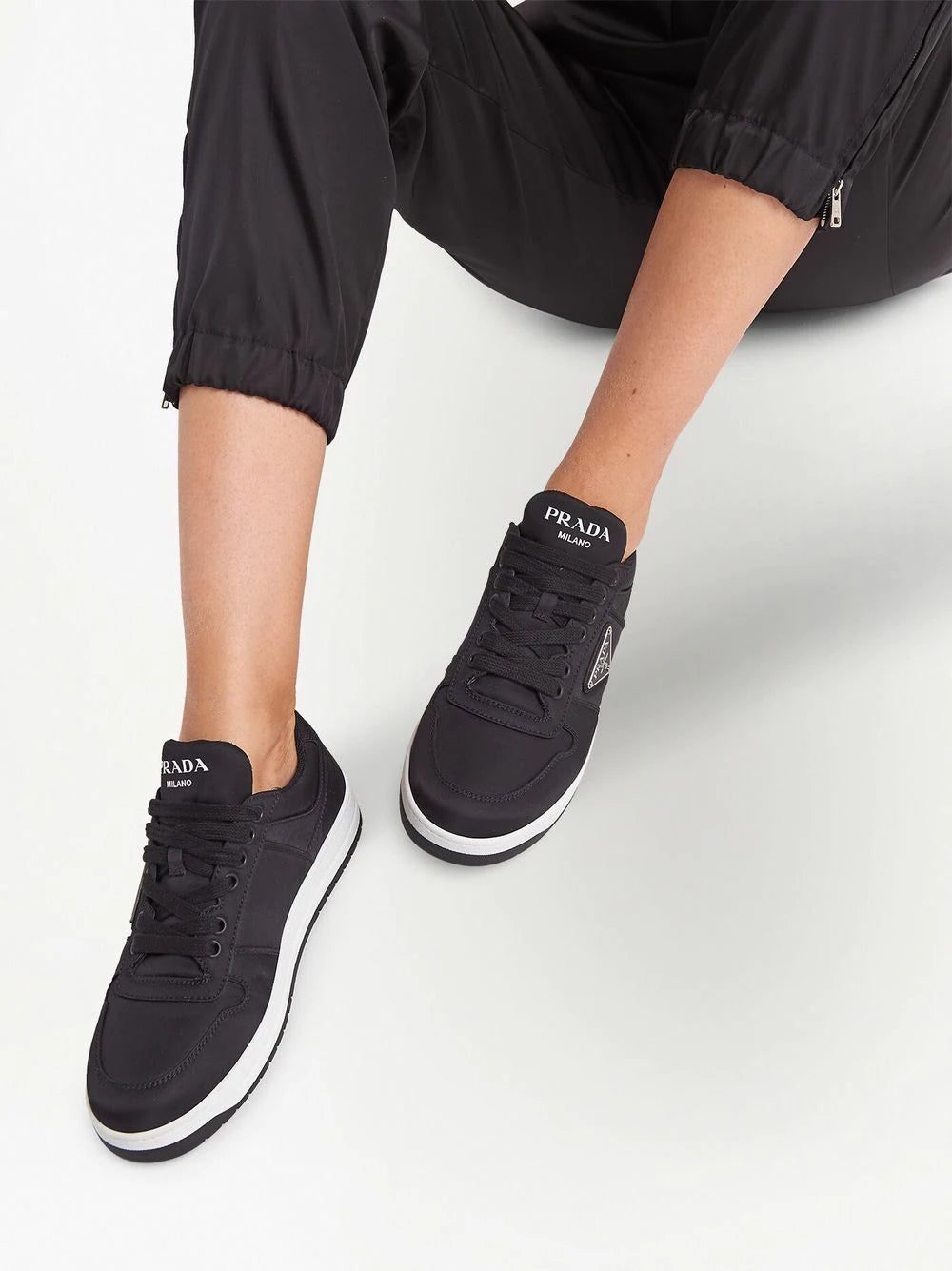 Prada Re-Nylon low-top sneakers - Image 4