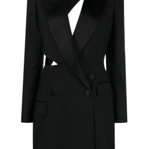 Alexander McQueen  cut-out asymmetric blazer dress