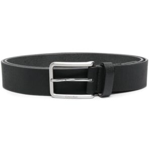 Louis Vuitton engraved-logo leather belt