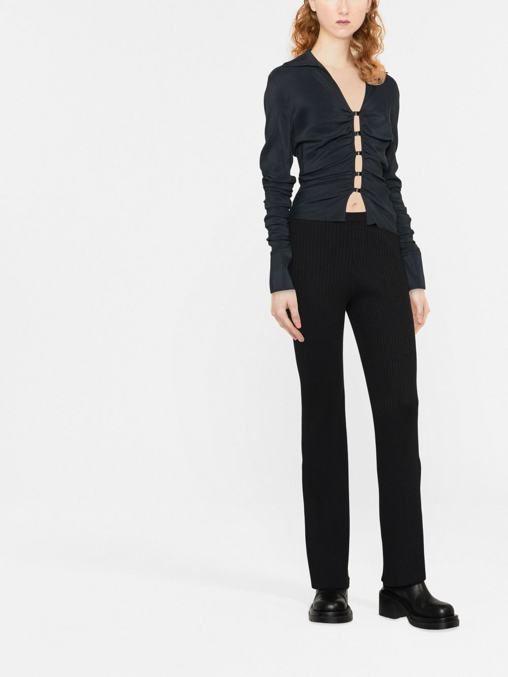 Jacquemus Soffio cut-out shirt - Image 2