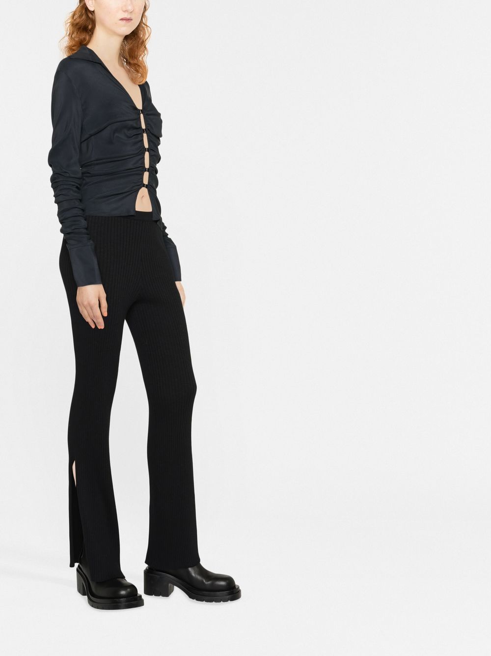 Jacquemus Soffio cut-out shirt - Image 4