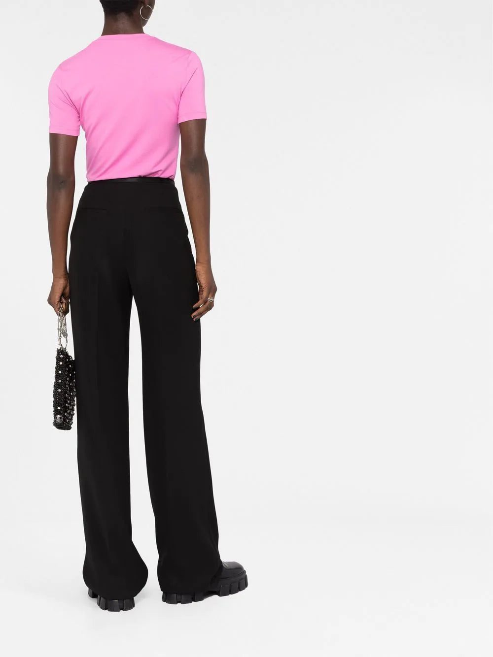 Versace slogan-print T-shirt - Image 4