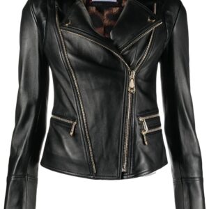 Philipp Plein  Leather Biker jacket