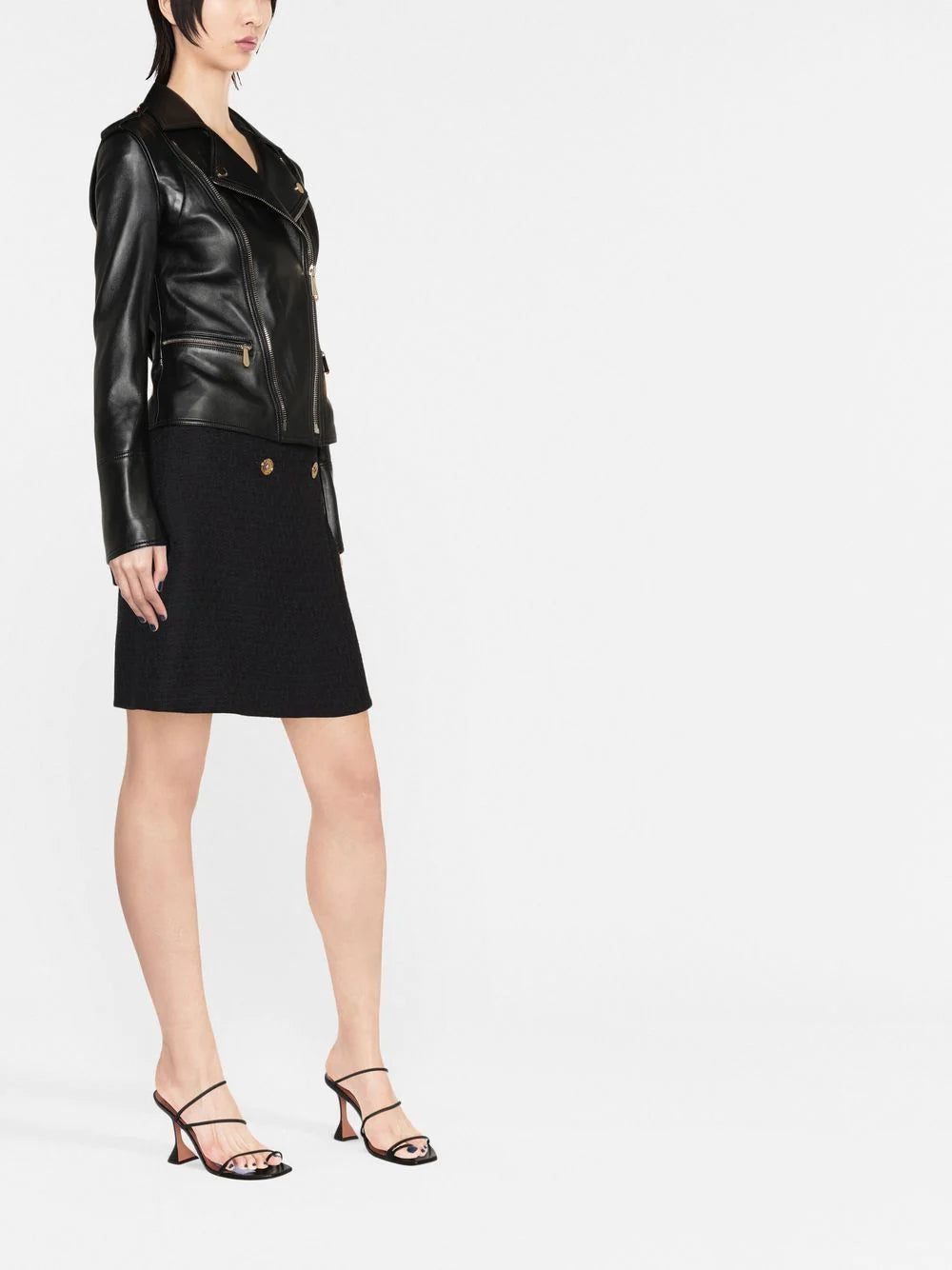 Philipp Plein Leather Biker jacket - Image 3