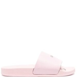 Off-White  logo-print open-toe slides