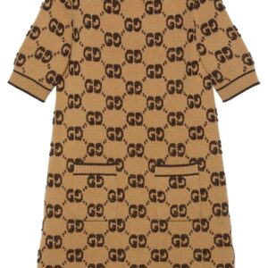 Gucci  GG bouclé jacquard knitted dress