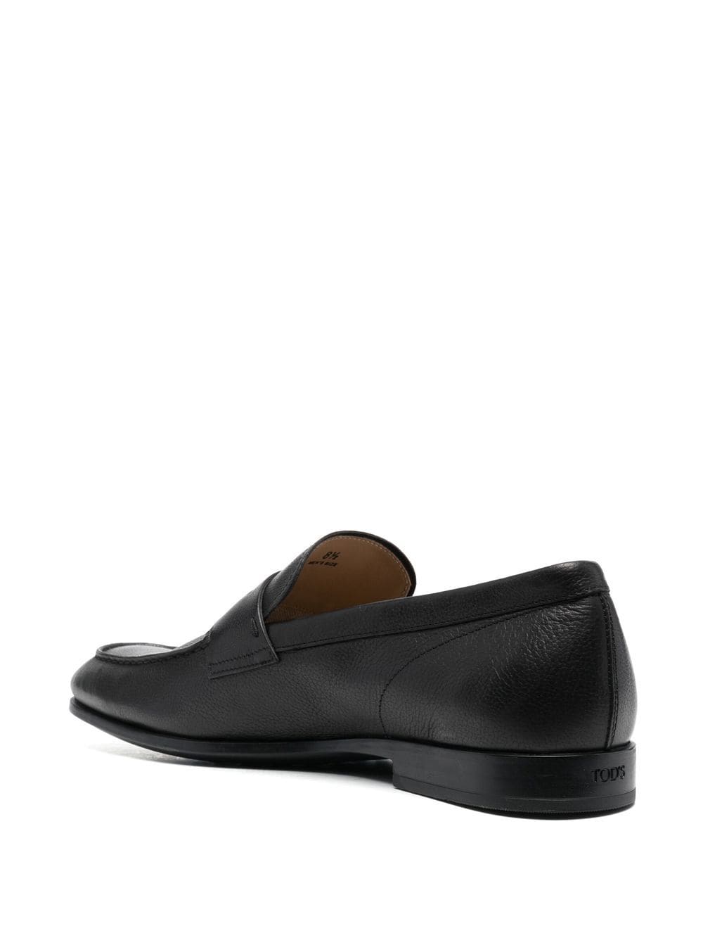 Tod's penny-slot logo-embossed loafers - Image 3