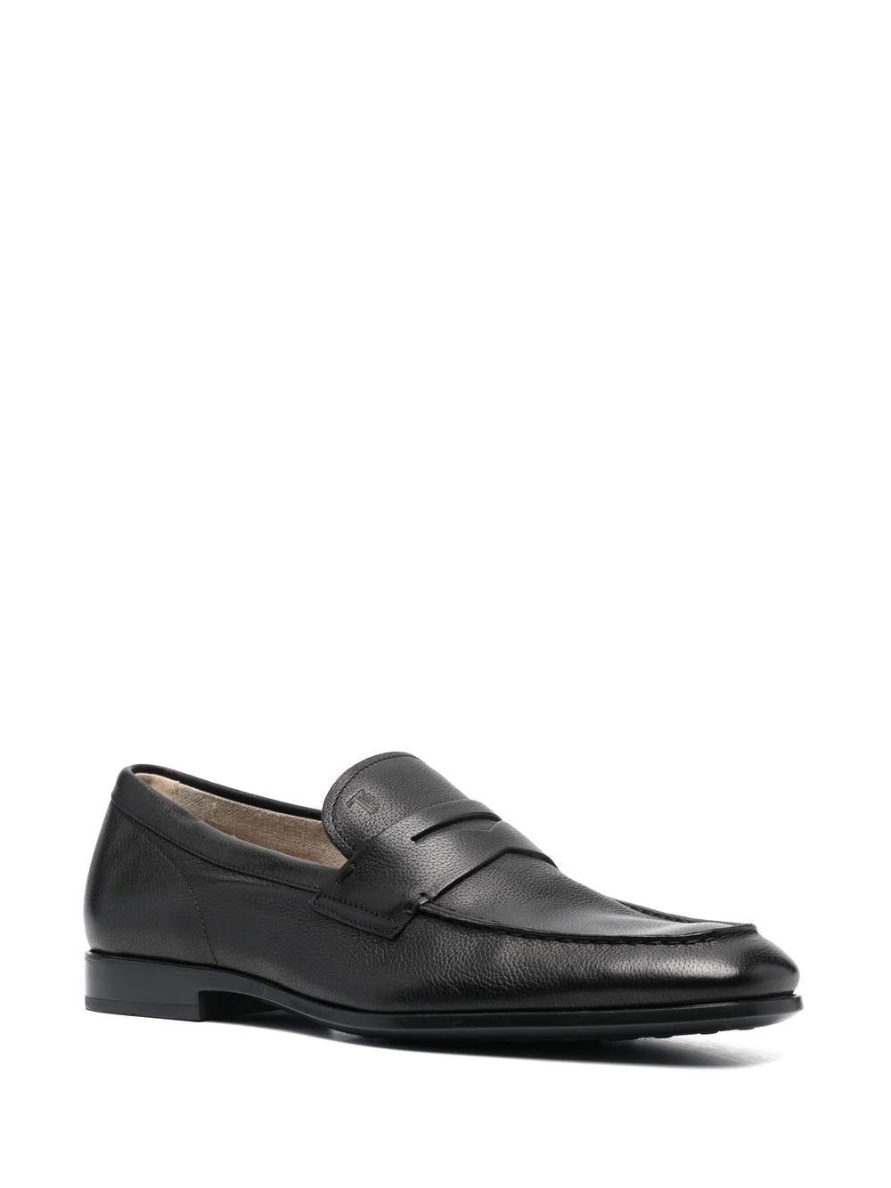 Tod's penny-slot logo-embossed loafers - Image 2