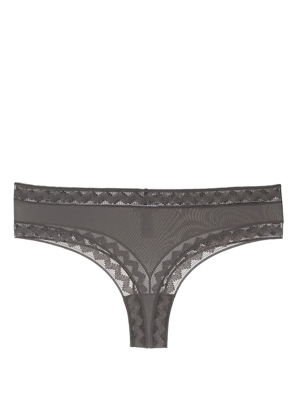 ERES Gabby zigzag-trim Brazilian briefs
