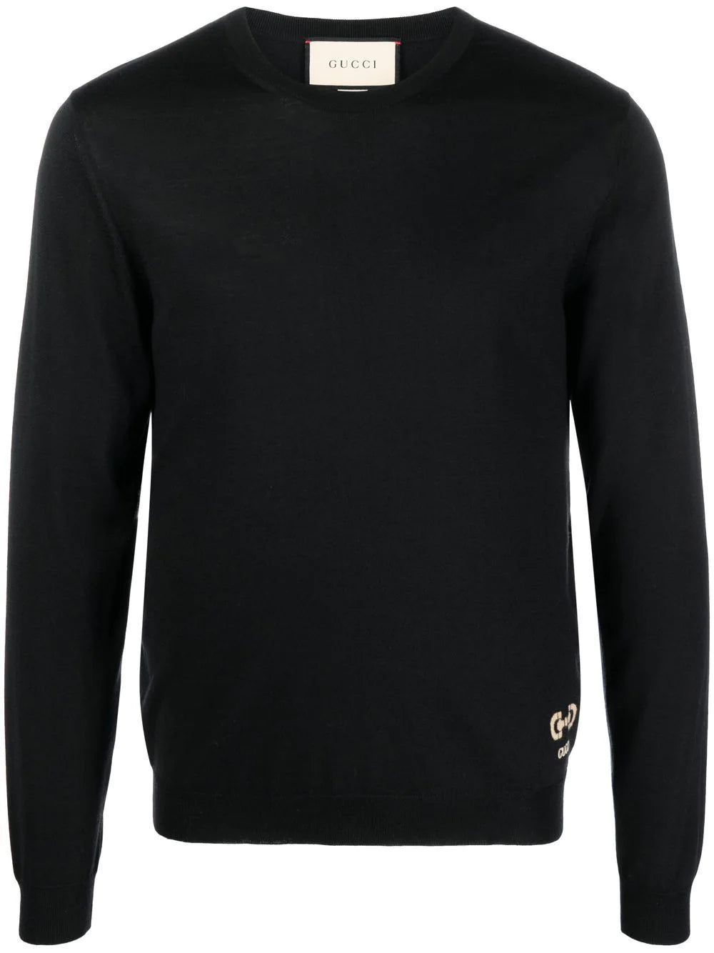 Gucci Horsebit intarsia wool jumper