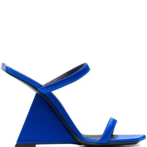 Giuseppe Zanotti  square-toe sculpted-heel sandal