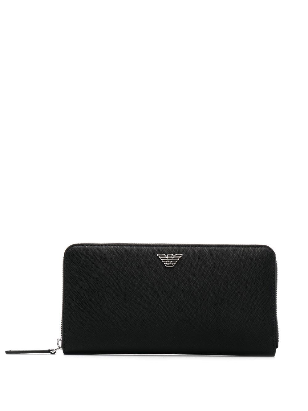 Emporio Armani logo-plaque detail wallet