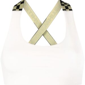 Off-White  sleeveless cropped top