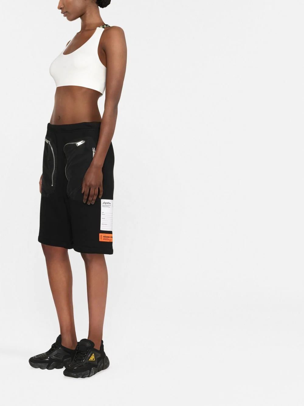 Off-White sleeveless cropped top - Image 3