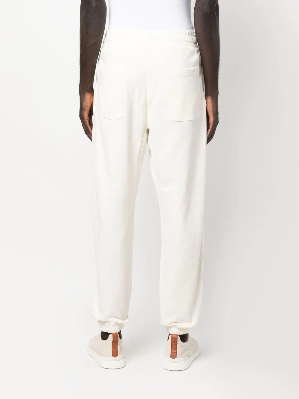 Emporio Armani tapered drawstring track pants - Image 4