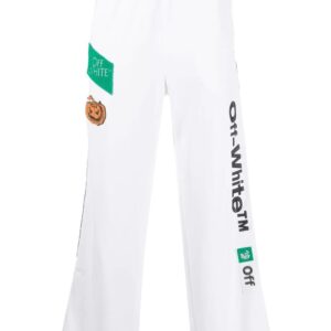 Off-White  logo-embroidered track pants