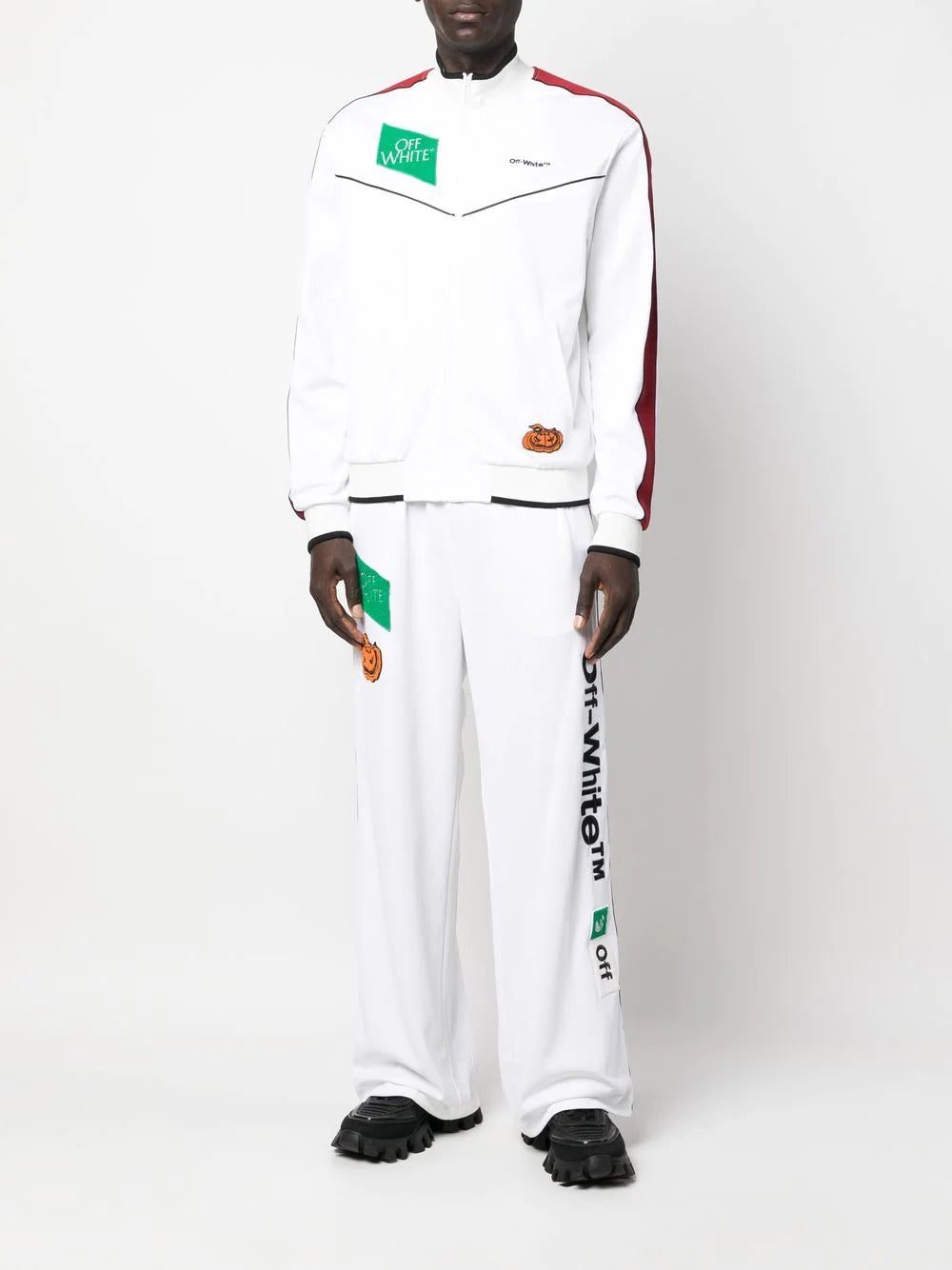 Off-White logo-embroidered track pants - Image 2