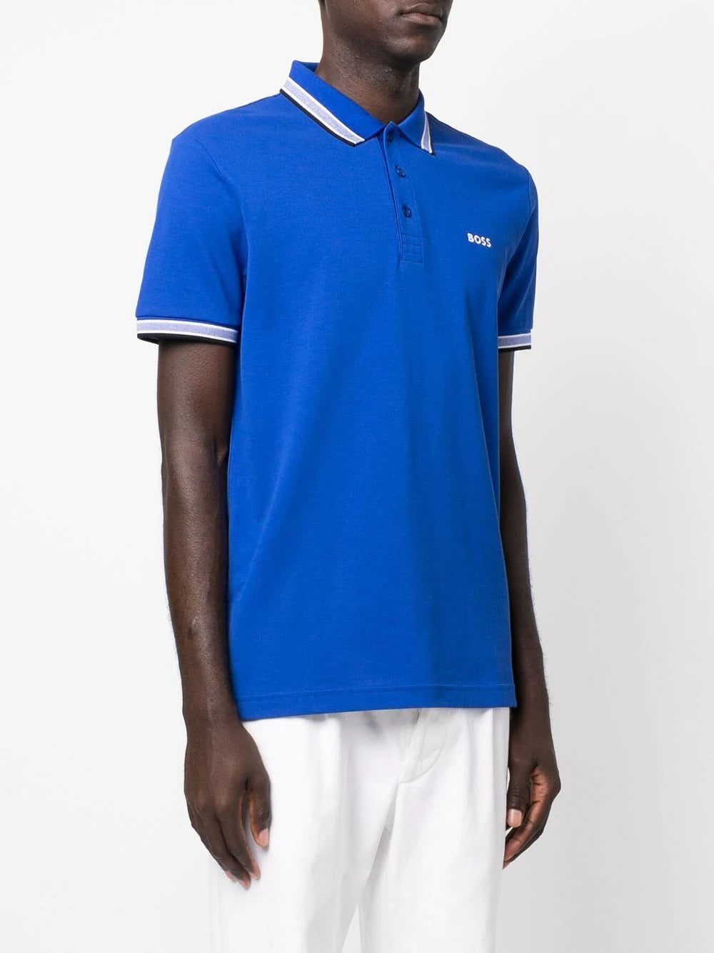 BOSS embroidered-logo polo shirt - Image 2