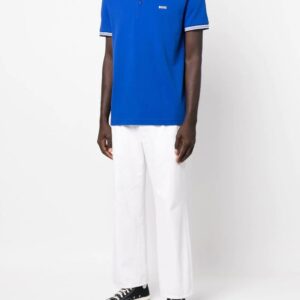 BOSS  embroidered-logo polo shirt