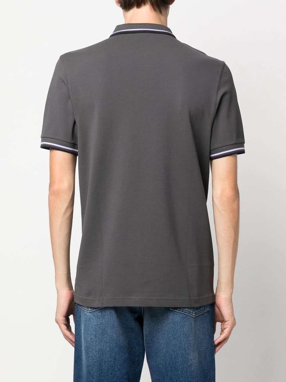 Fred Perry stripe-trim polo-shirt - Image 4