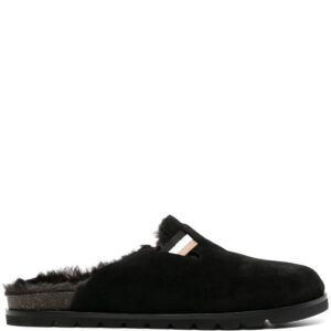 BOSS  Ben faux fur-lined mules