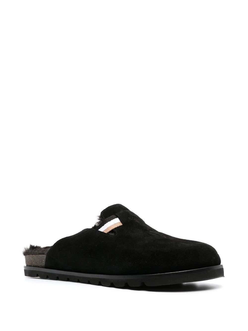 BOSS Ben faux fur-lined mules - Image 2