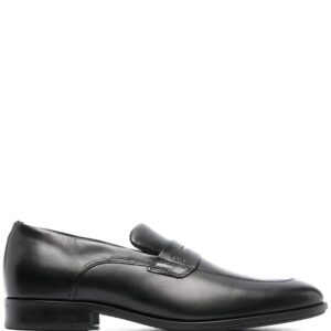 BOSS  Colby leather penny loafers