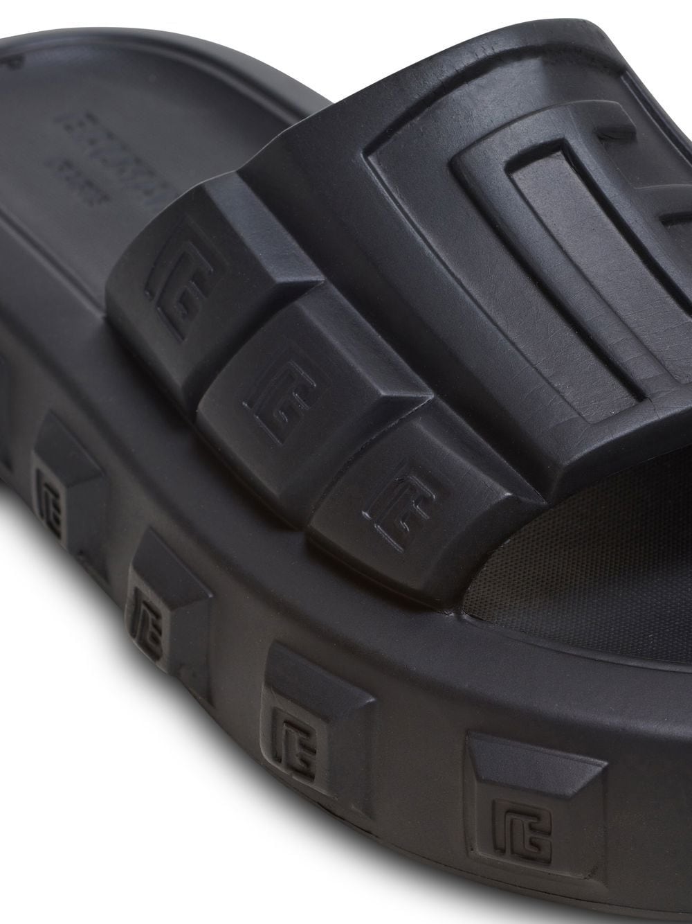 Balmain embossed-logo detail slides - Image 5