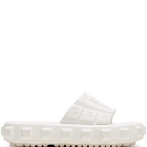 Balmain embossed-logo detail slides