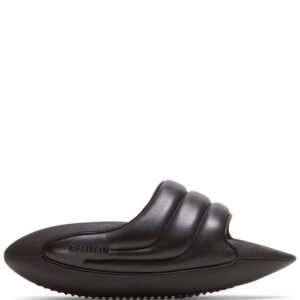 Balmain B-IT quilted platform slides