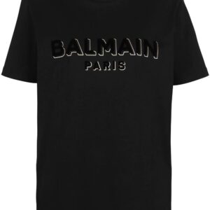 Balmain  logo-print short-sleeve T-shirt