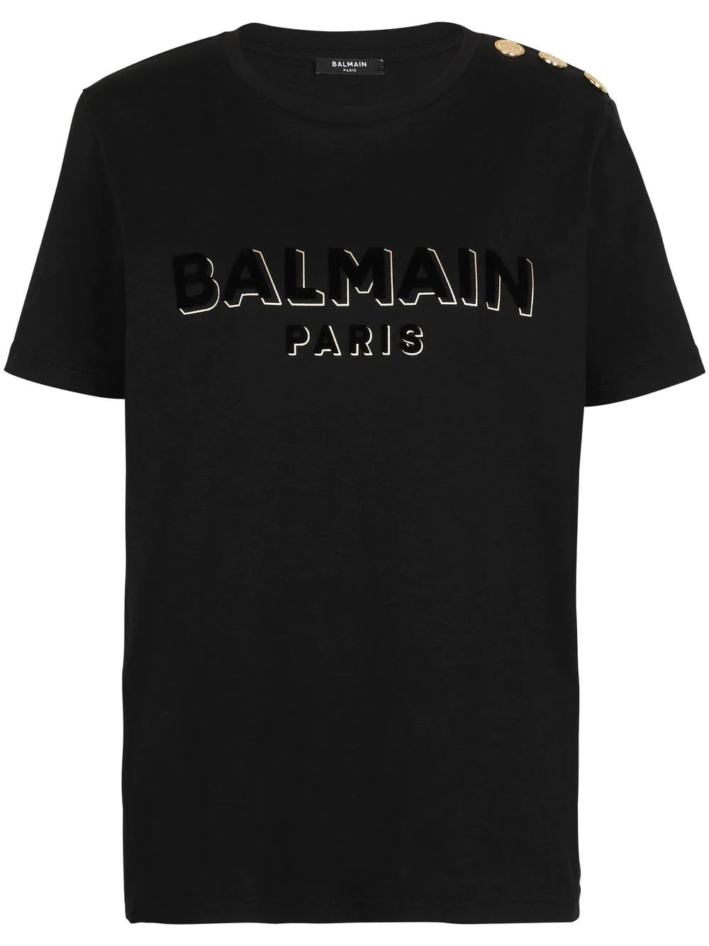 Balmain logo-print short-sleeve T-shirt