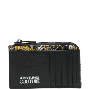Versace Jeans Couture logo-print detail wallet