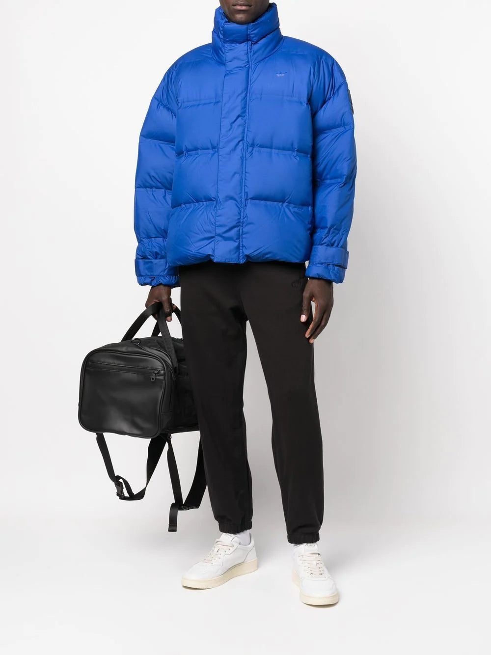 adidas logo-patch side-stripe sewatpants - Image 2